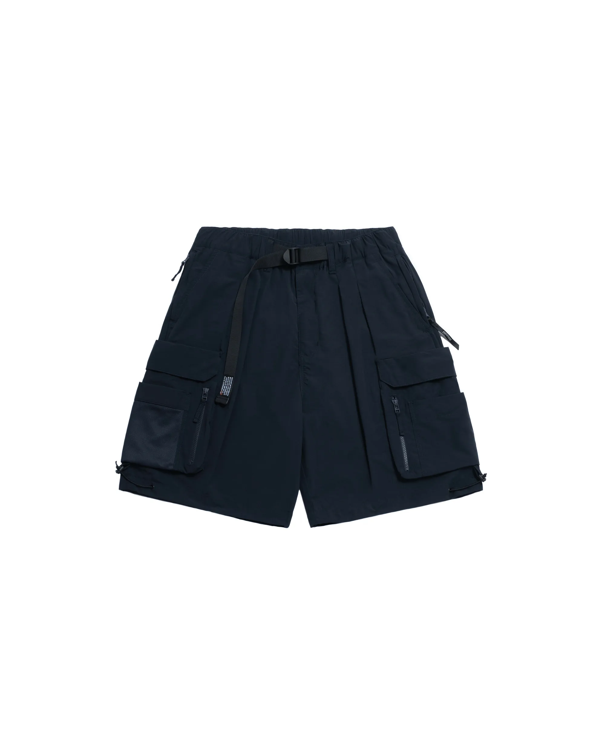 PERSEVERE WATER-REPELLENT FUNCTIONAL CARGO SHORTS - BLUE BLACK