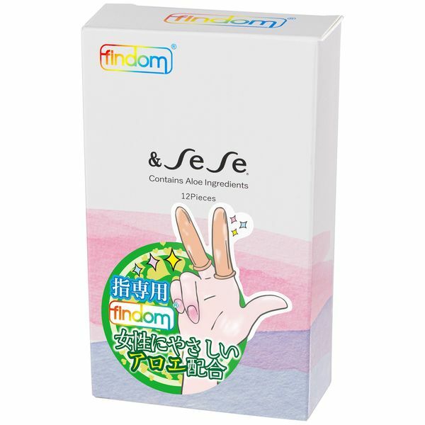 Findom Finger Love 蘆薈成分 12 片裝 乳膠指險套