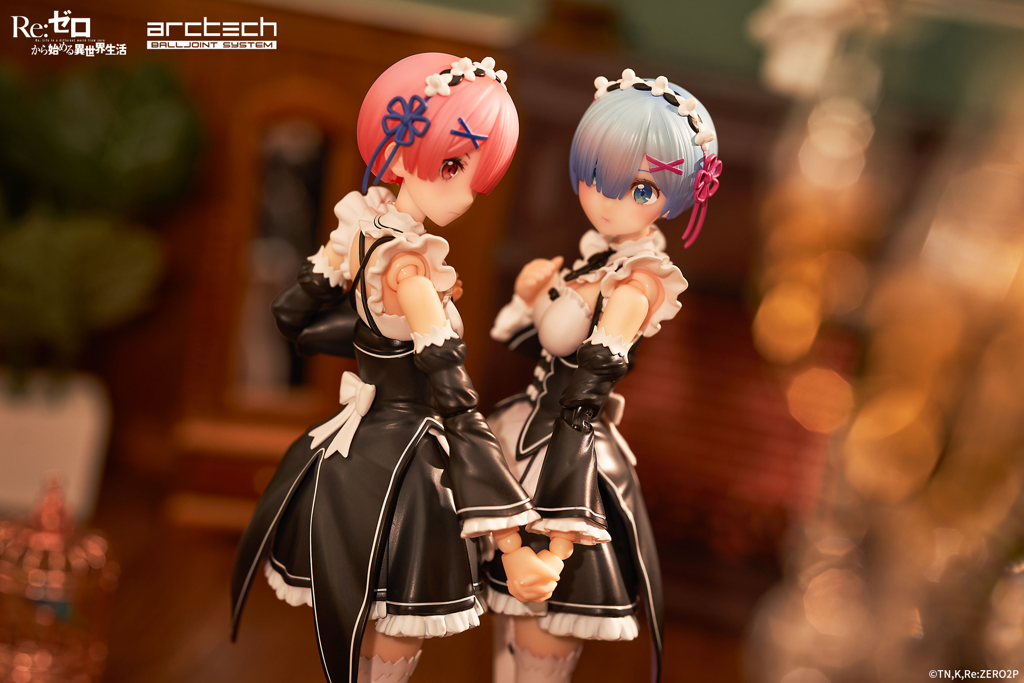 ARCTECH Action Series Re:從零開始的異世界生活 雷姆 及 拉姆 套裝 "Re:Zero kara Hajimeru Isekai Seikatsu" Ram & Rem Set
