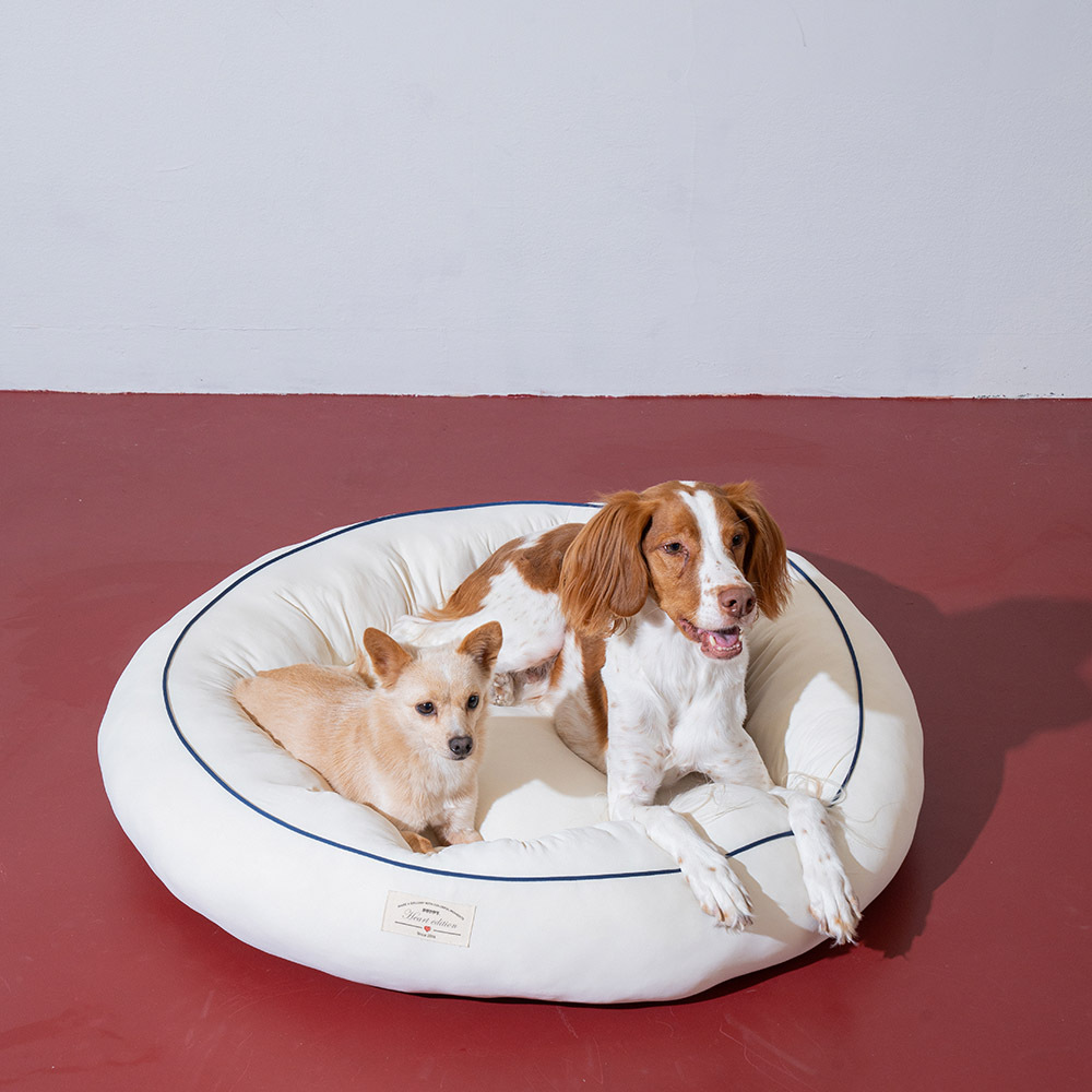 puppygallery｜只想躺平涼感窩 圓形 寵物涼墊