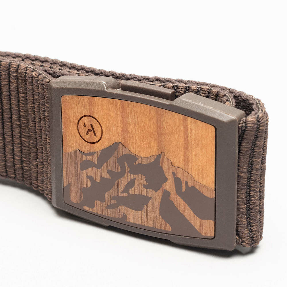 Arcade Belts Woody 腰帶 彈性皮帶 Heather Walnut [HappyOutdoor]