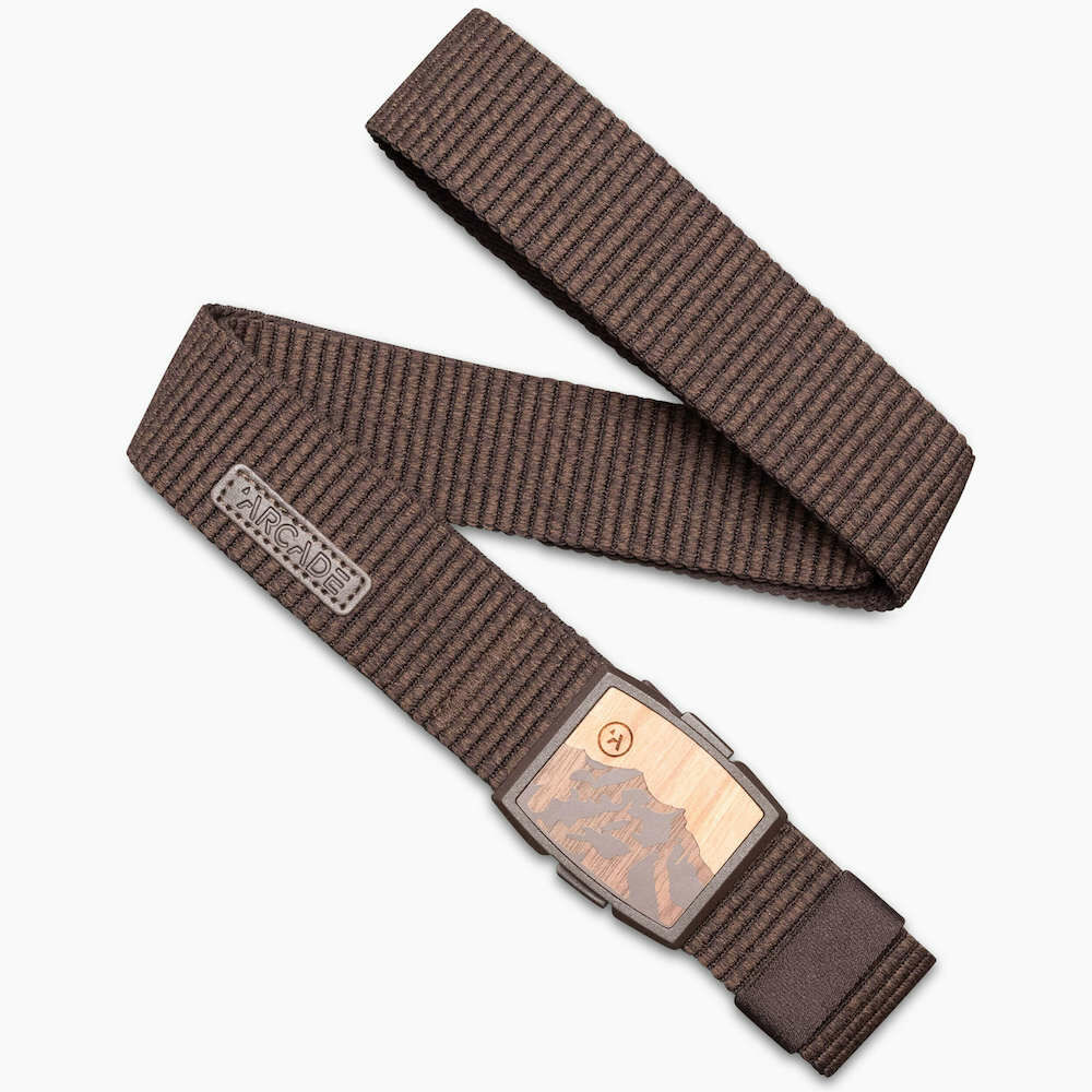 Arcade Belts Woody 腰帶 彈性皮帶 Heather Walnut [HappyOutdoor]