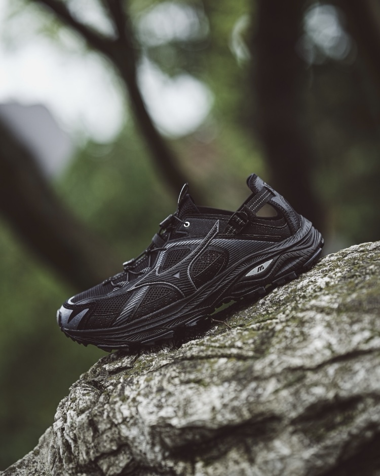 Mizuno Racer Trail SE 復古全黑 登山 機能鞋  D1GH241903