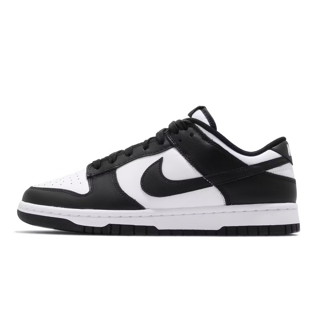 Nike Dunk Low 男女 白黑 熊貓 皮革 情侶鞋 休閒鞋 DD1391-100 DD1503-101
