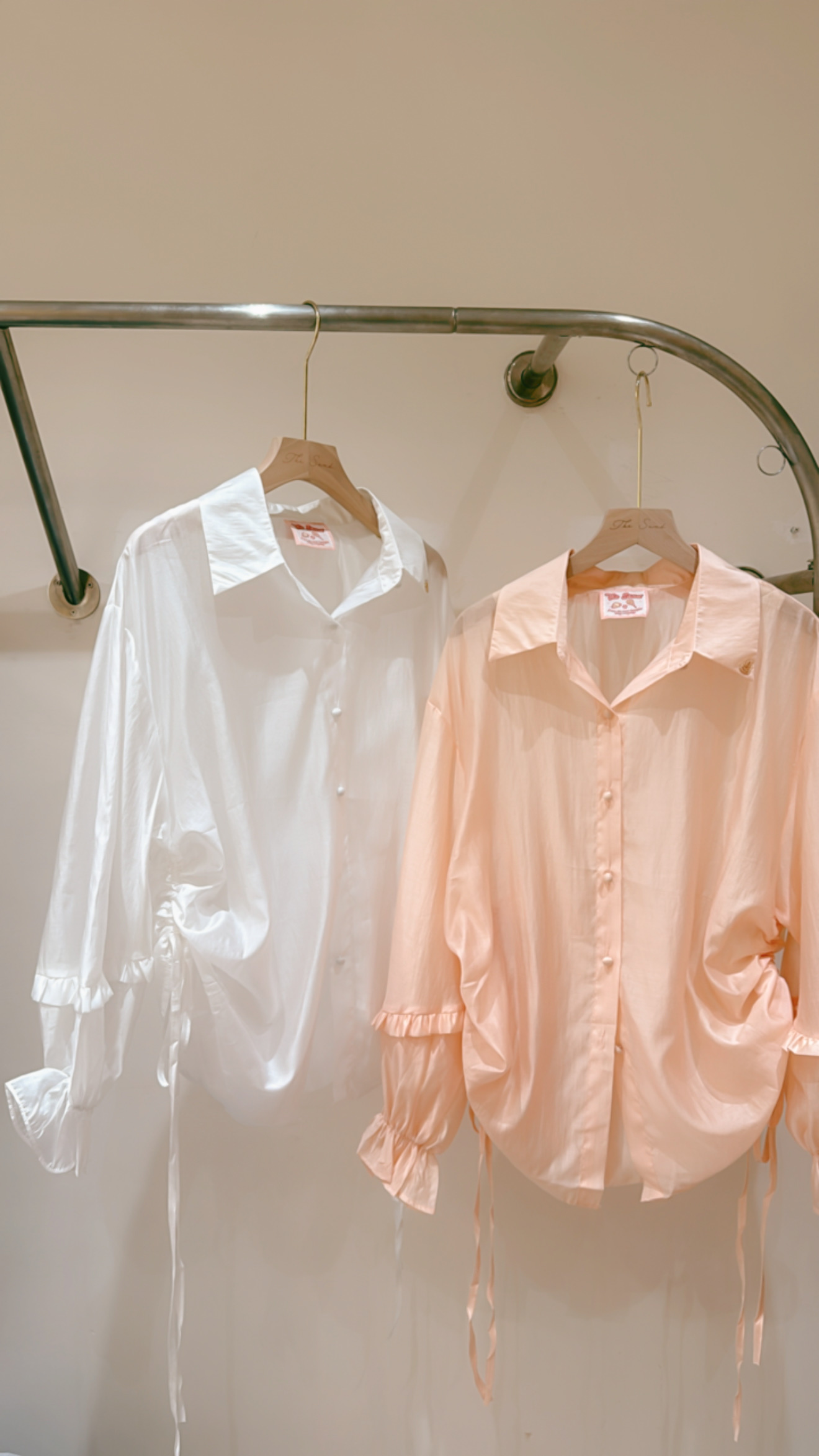 TheSand自訂款 - 珠光束束繩防晒衣