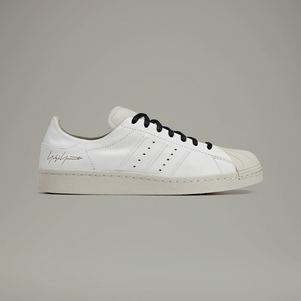 【 Y-3 SUPERSTAR - 皮革白 】