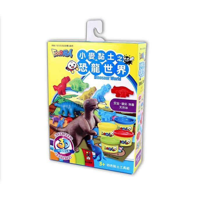《 風車出版 》  FOOD超人小麥黏土之恐龍世界*新版*