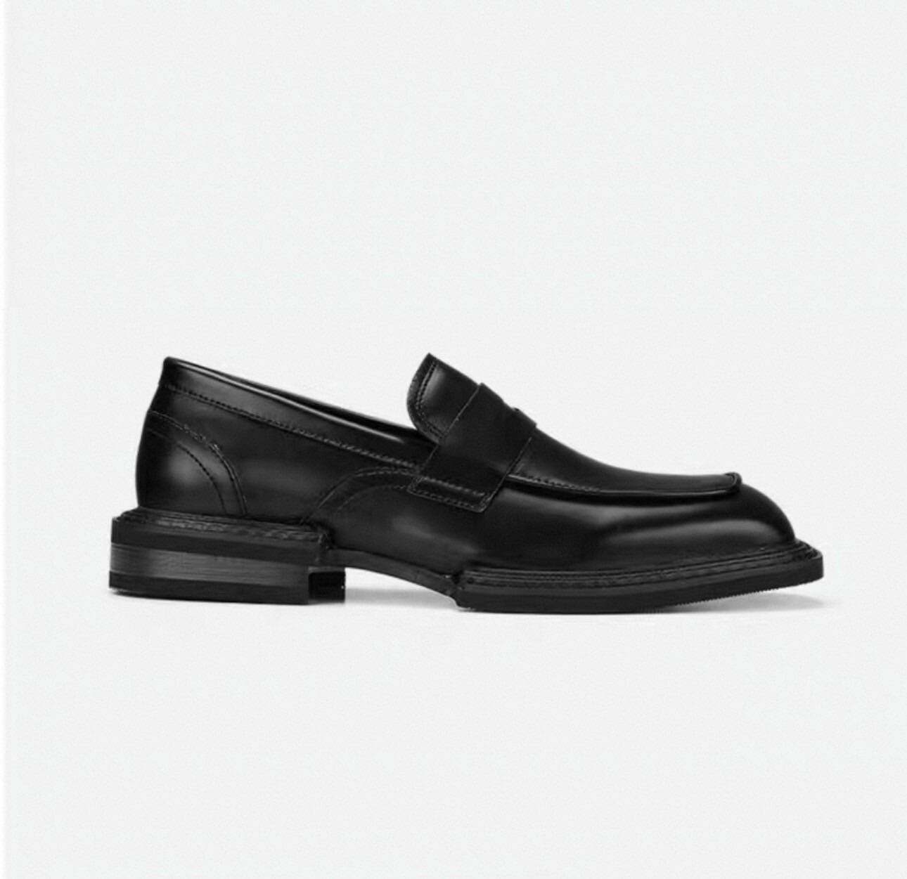 HANQIA 百搭 韓系 方頭 皮鞋 #鞋子