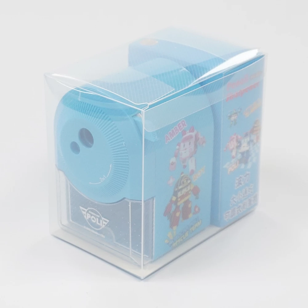 POLI波力大小通吃可調式削筆機外包裝約 長12.8 *寬8.5 *高11.7 cm