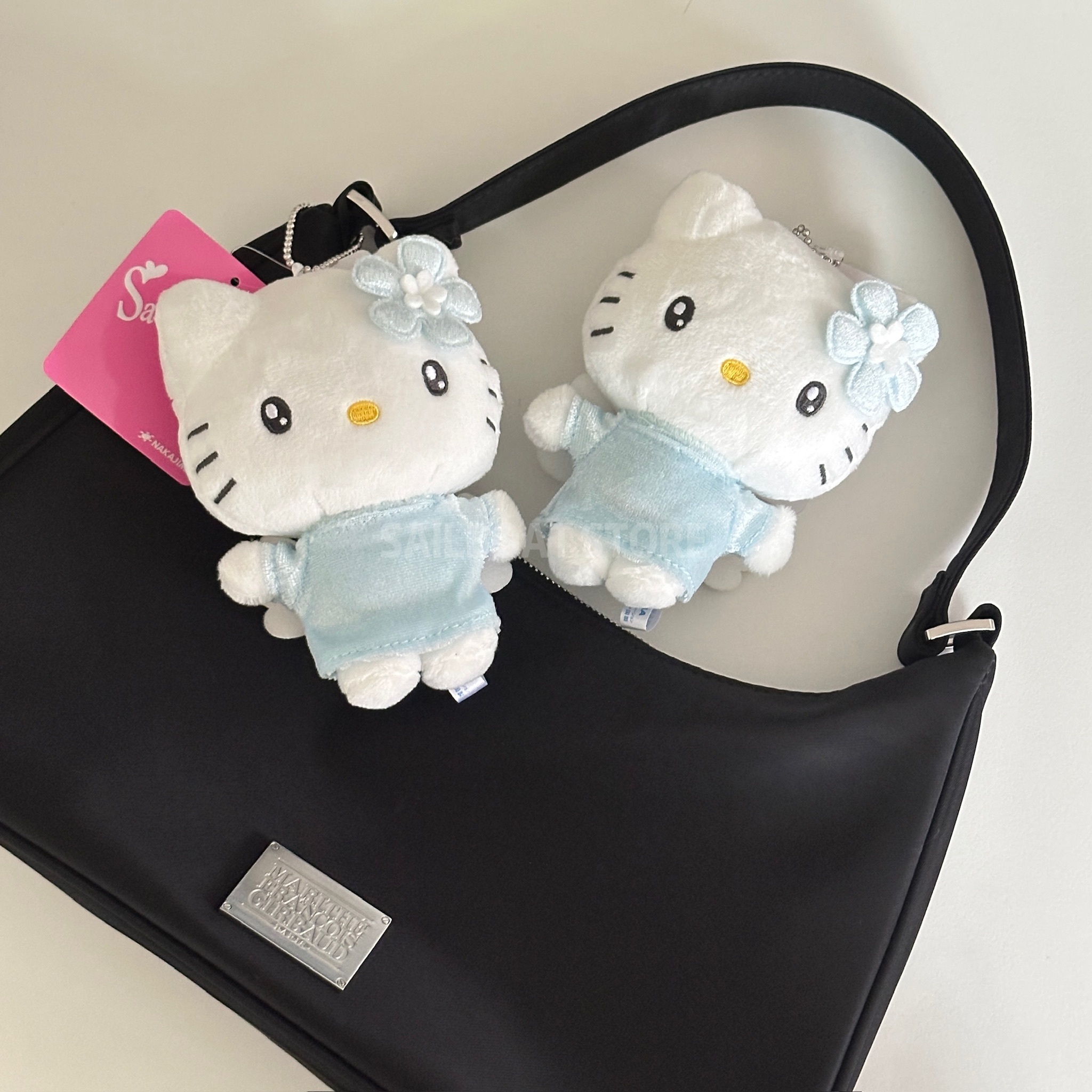 現貨供應 三麗鷗 水藍色凱蒂貓 吊飾鑰匙圈