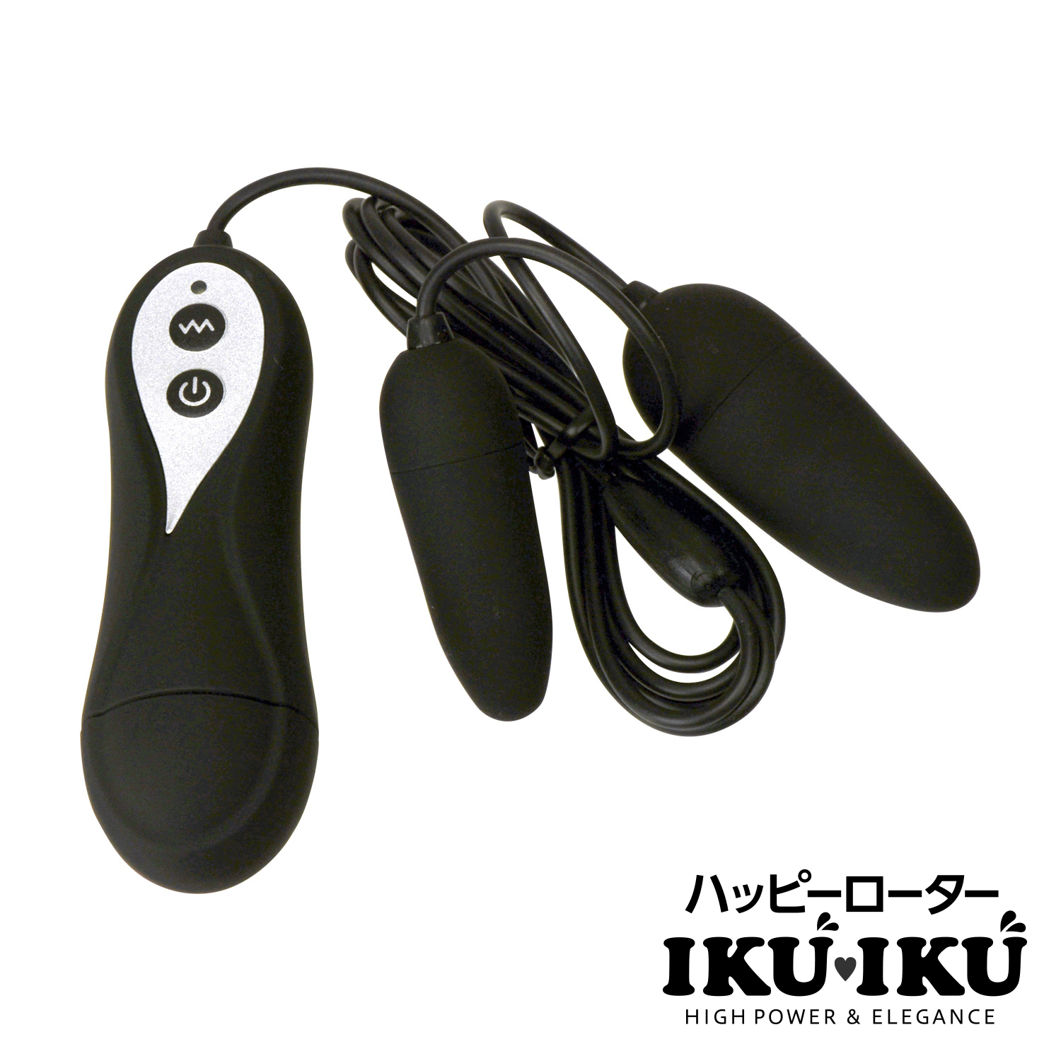 日本NPG IKU IKU 雙頭強勁震蛋(黑色)
