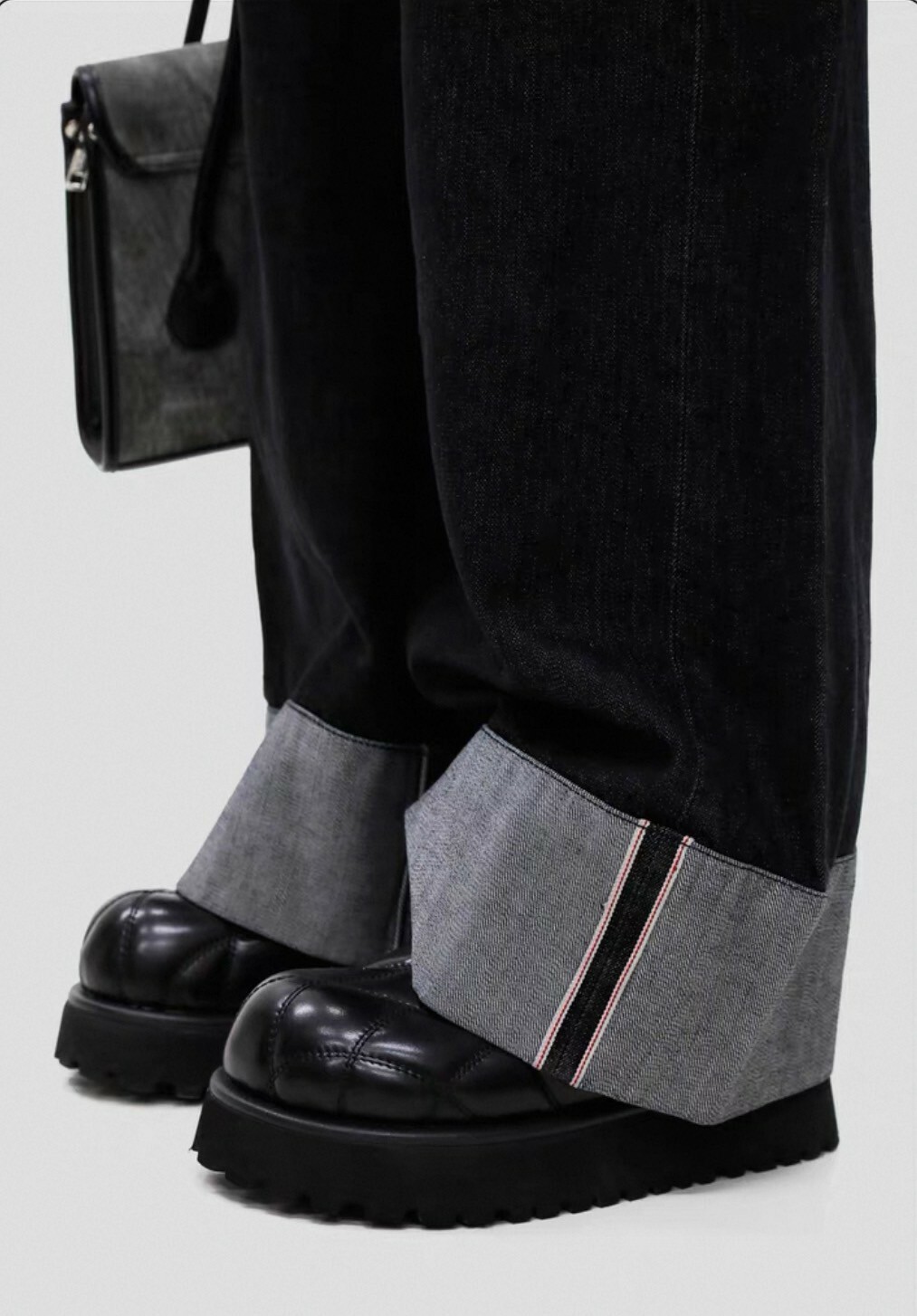 HANQIA 菠蘿 慵懶 厚底勃肯鞋 菱格 #鞋子