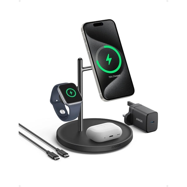 Anker MagGo Wireless Charging Station (3-in-1 Stand)