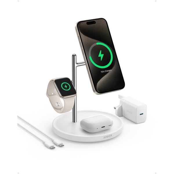 Anker MagGo Wireless Charging Station (3-in-1 Stand)