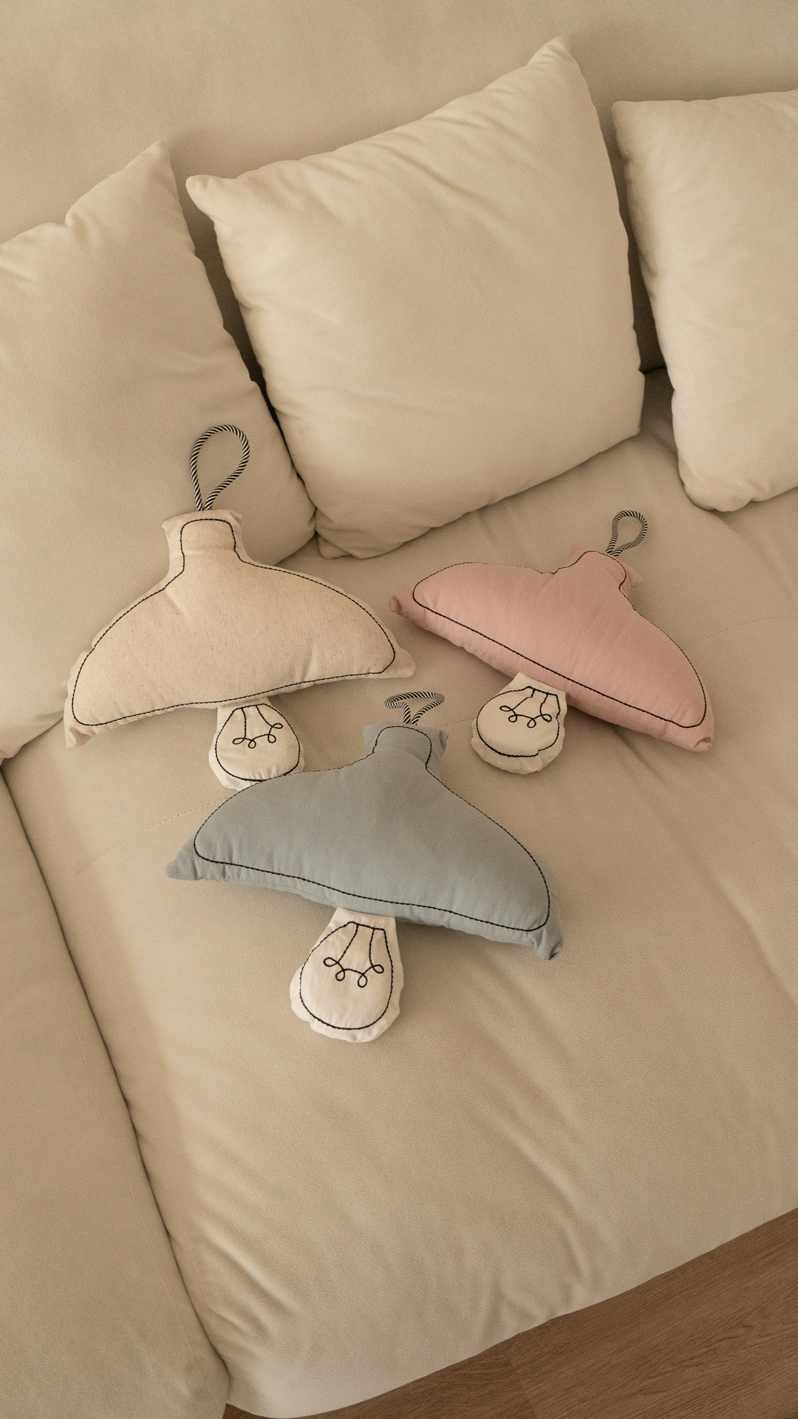 韓系塗鴉布夜燈