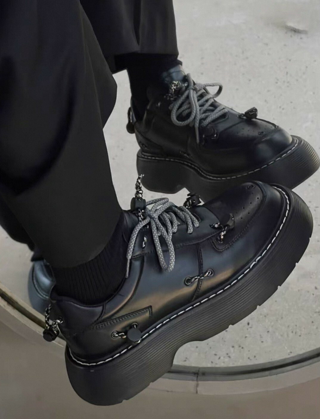 HANQIA 機能風 厚底 休閒 老爹鞋 #鞋子