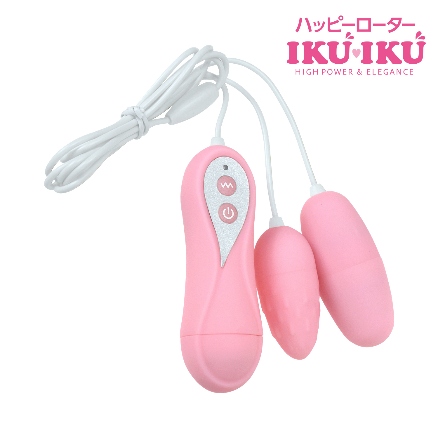日本NPG IKU IKU 雙頭強勁震蛋(粉紅色)