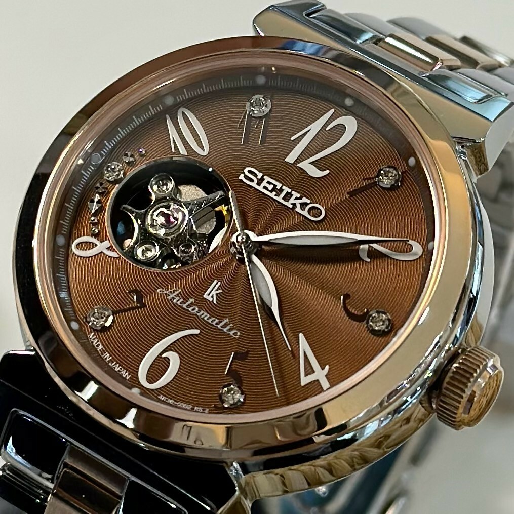 【SEIKO 精工】LUKIA系列  經典開芯鏤空機械系列 4R38-02N0B 34.6mm 現代鐘錶