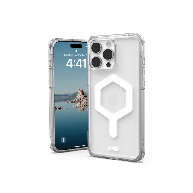 UAG｜iPhone 16 Pro Max 磁吸耐衝擊全透保護殼 極透明