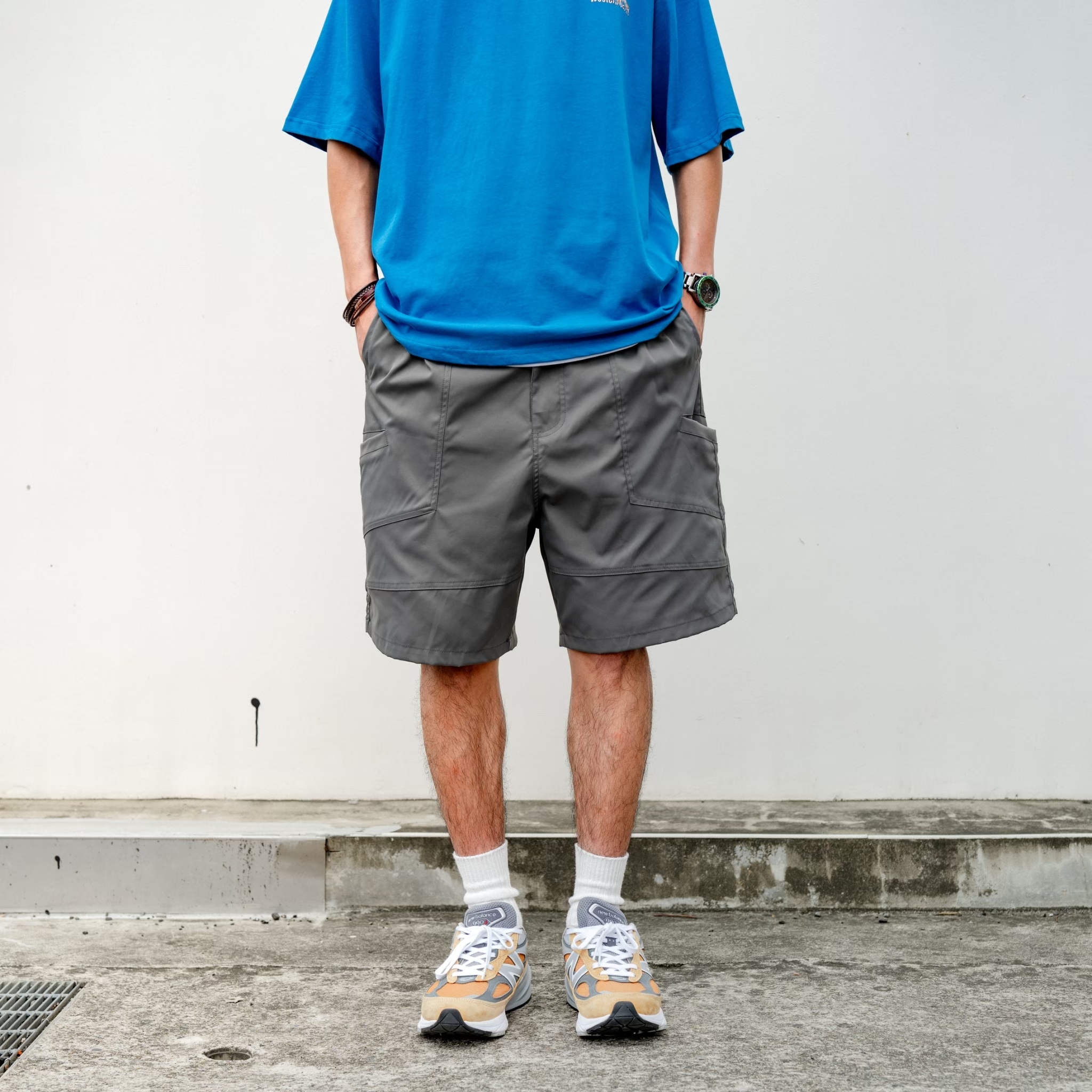 SBG 防潑水斜口袋短褲【SB0726】