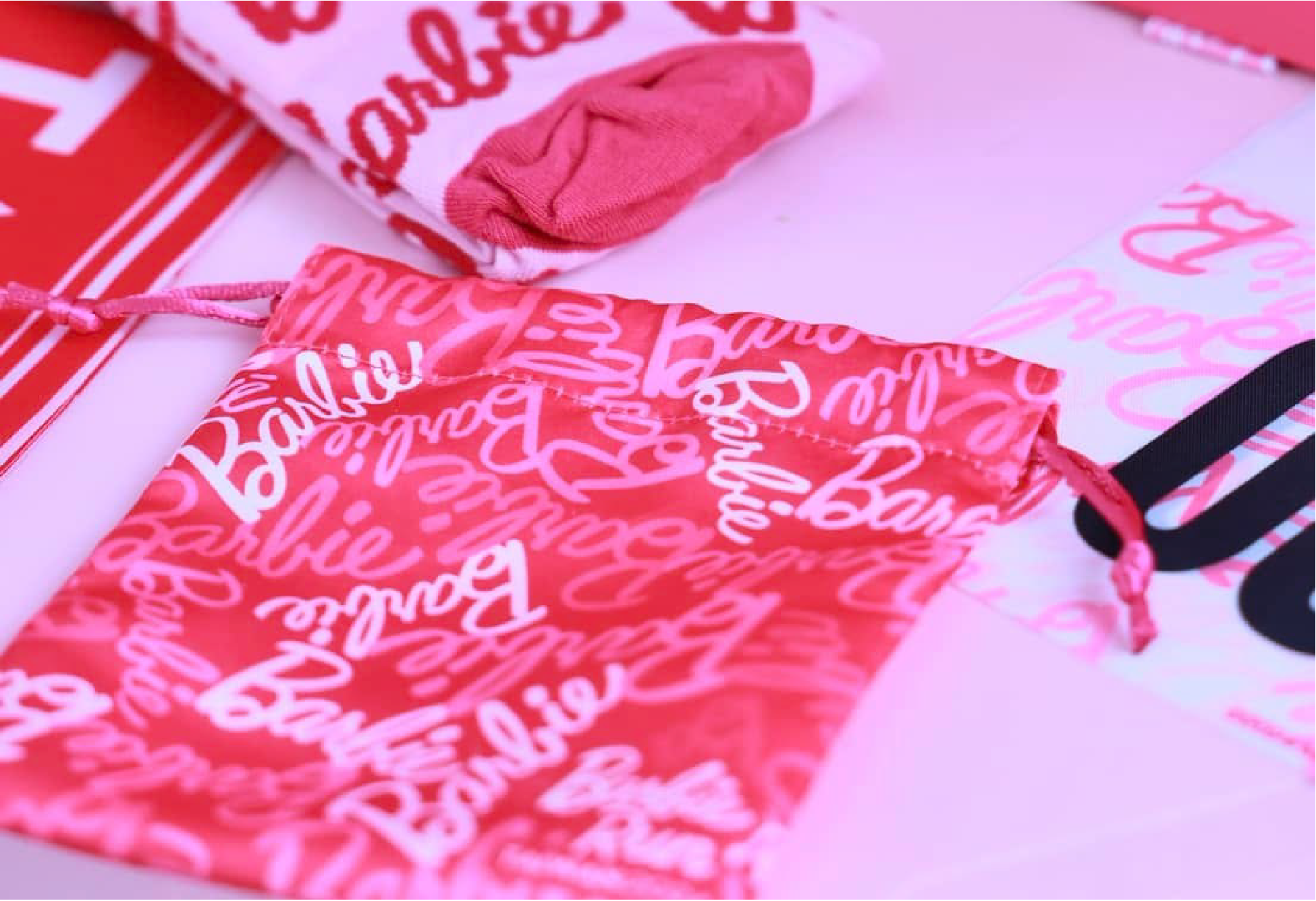 芭比束口收納袋