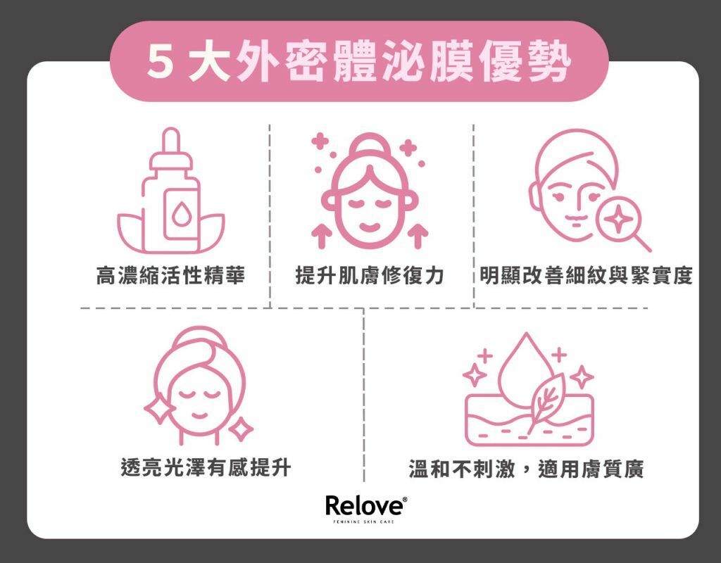 5大外密體泌膜優勢