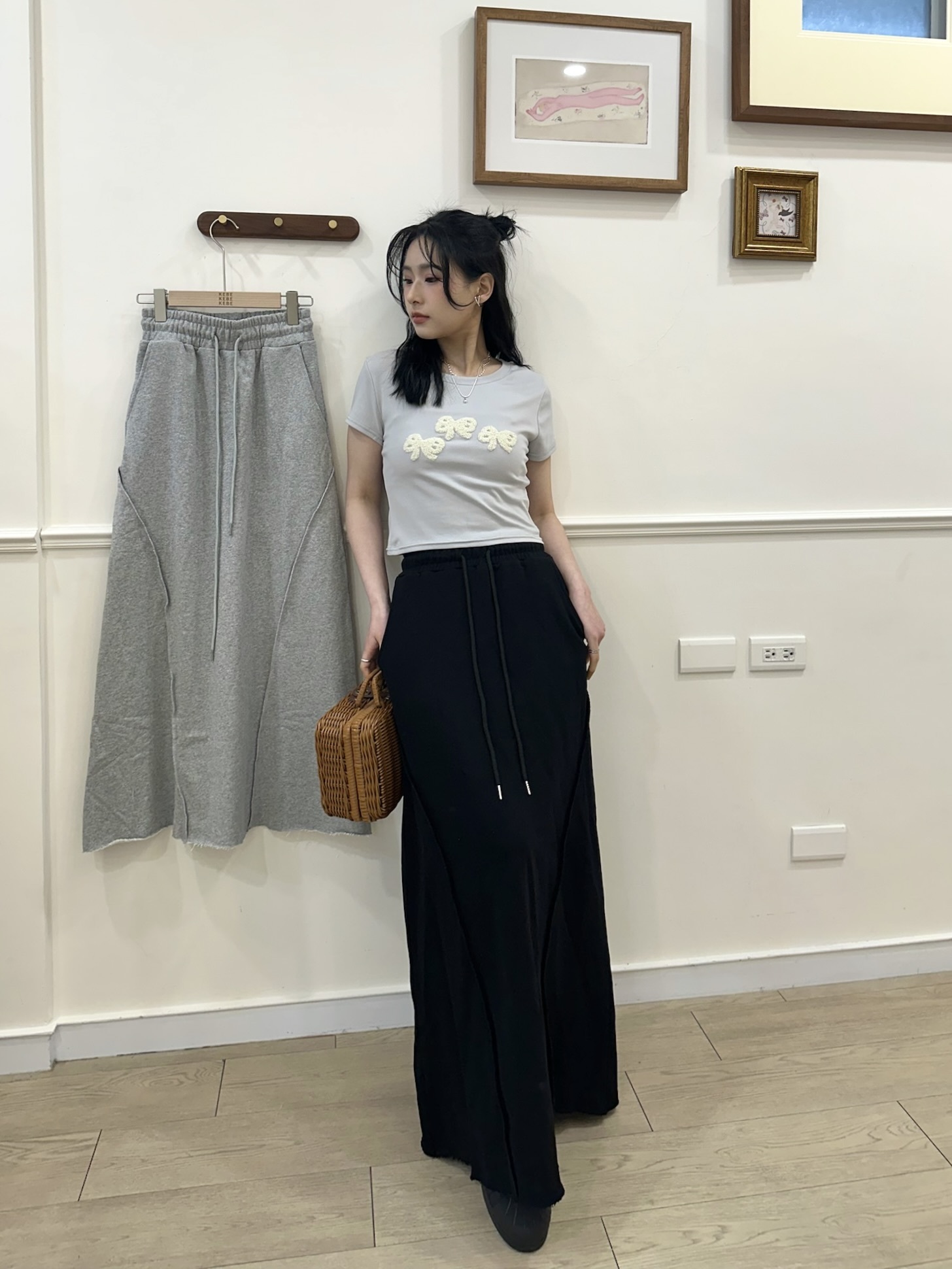 藏肉特輯休閒半身裙