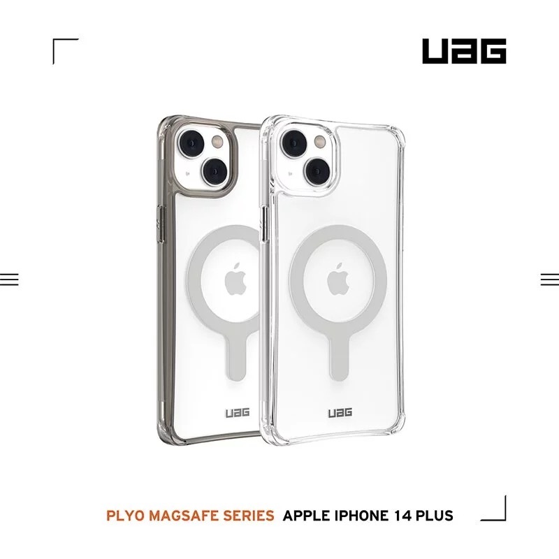 UAG｜iPhone 14 Plus 磁吸耐衝擊全透明保護殼