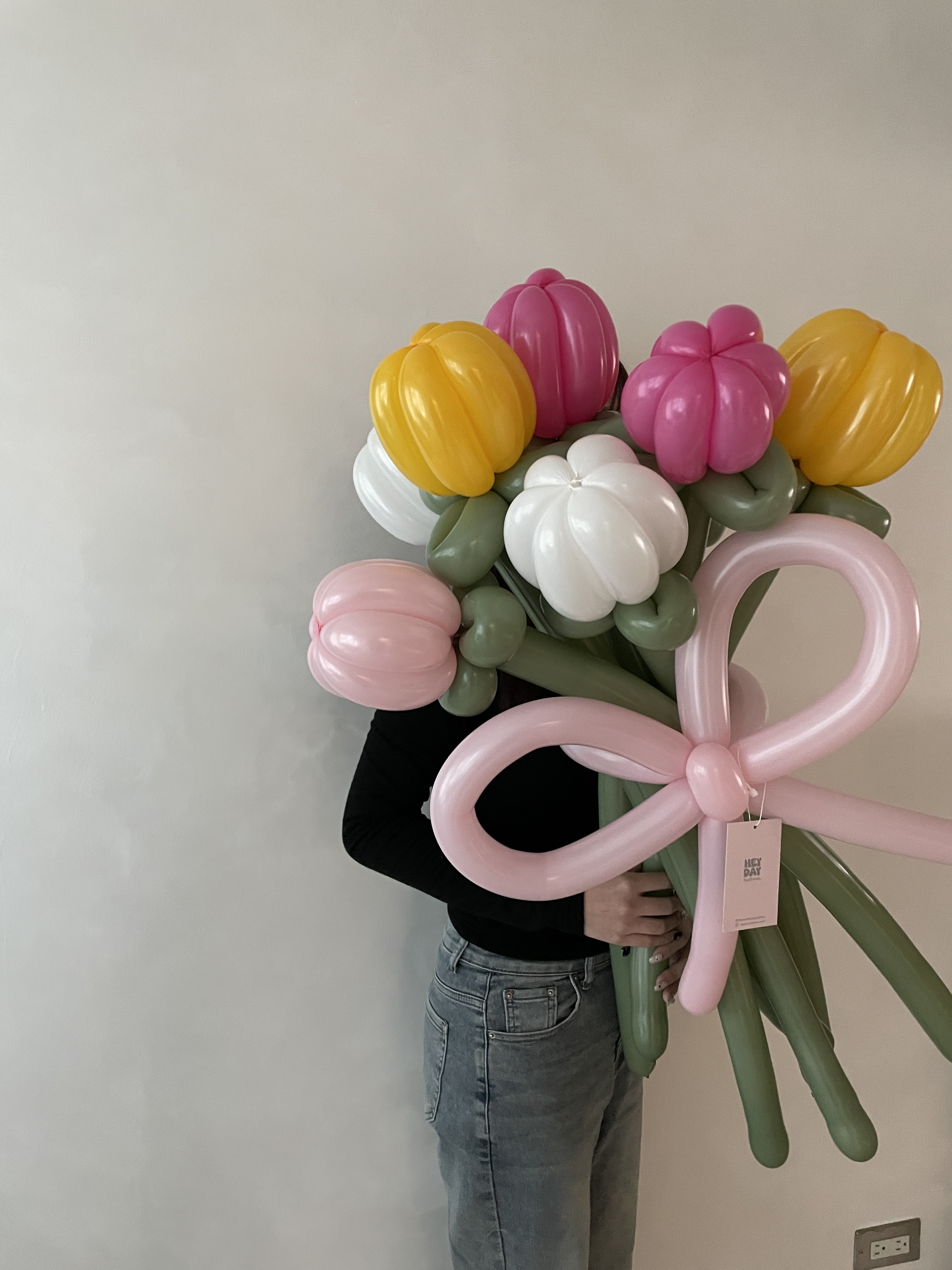 氣球花束-鬱金香【伴娘禮物/生日禮物/客製化禮物】－Heres to Love