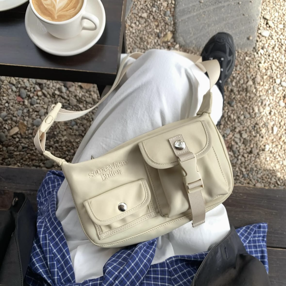 <韓國代購> SOMEWHERE BUTTER PIPI MINI CROSS BAG