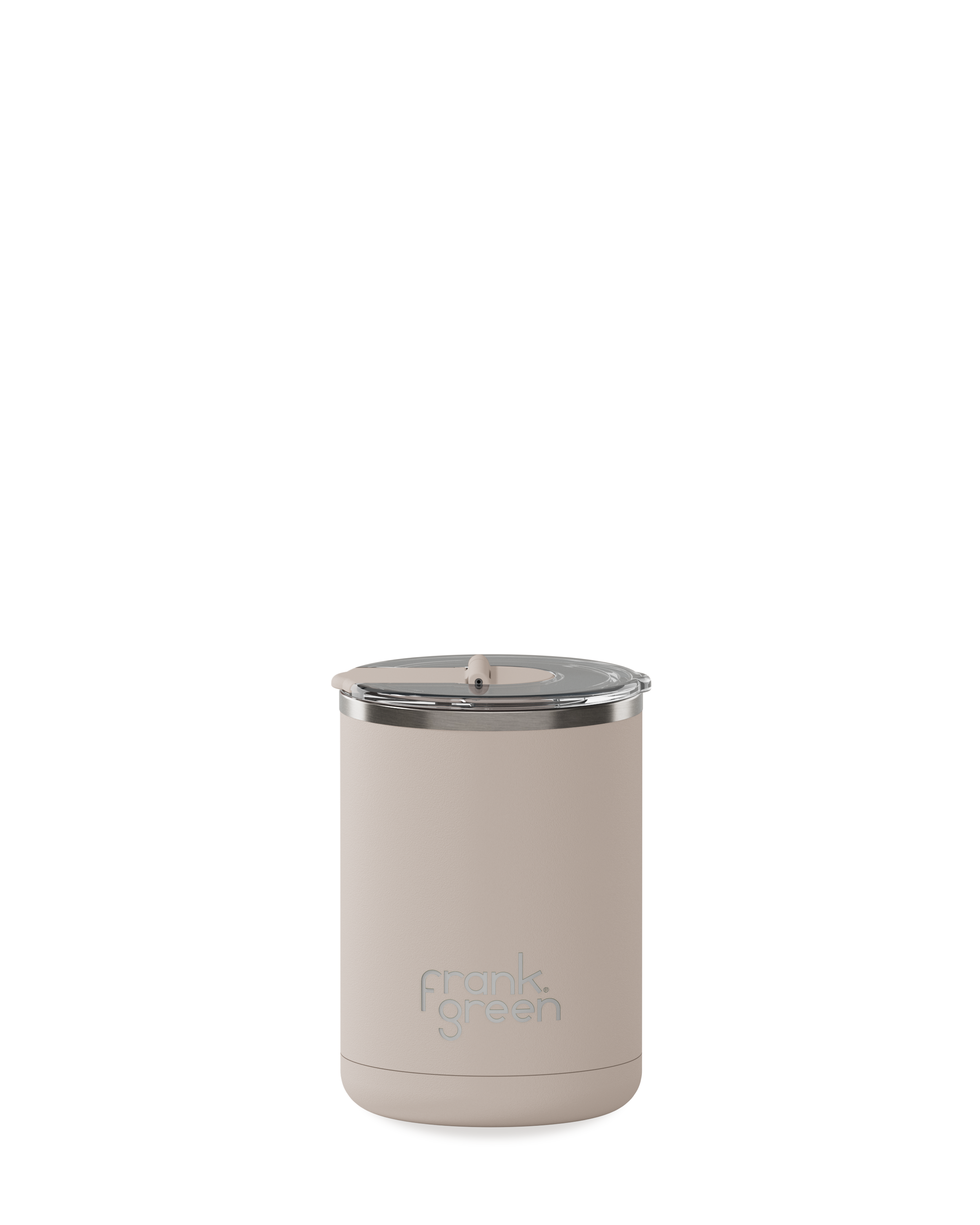 Ceramic Coffee Cup with Hinged Lid - Moon Dust - 12oz / 355ml | FRANK GREEN