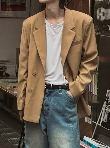 淨色西裝褸 D.B.Y.M-035JK