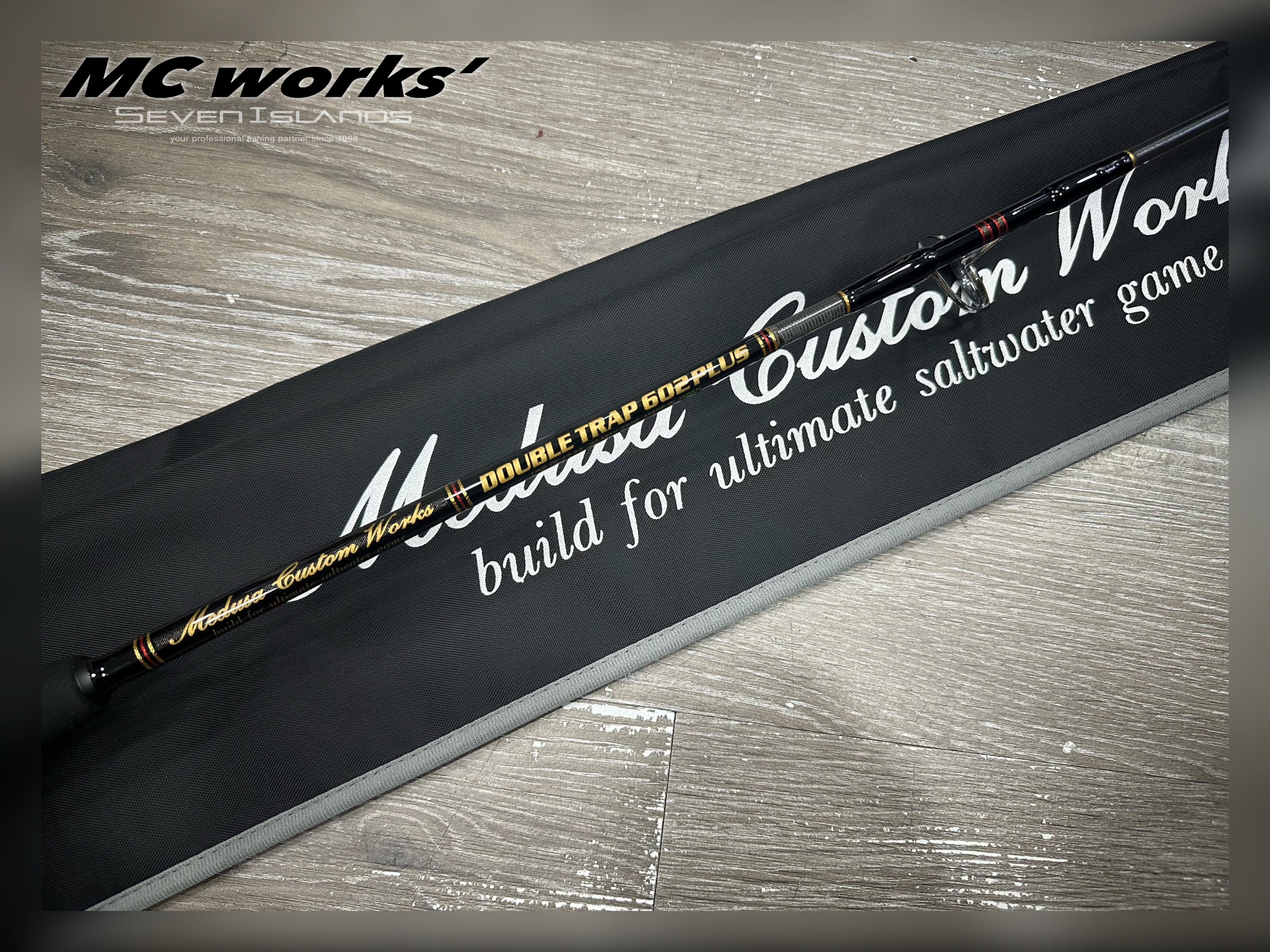 MC WORKS' Double Trap 602PLUS Jigging Rod DT602PLUS