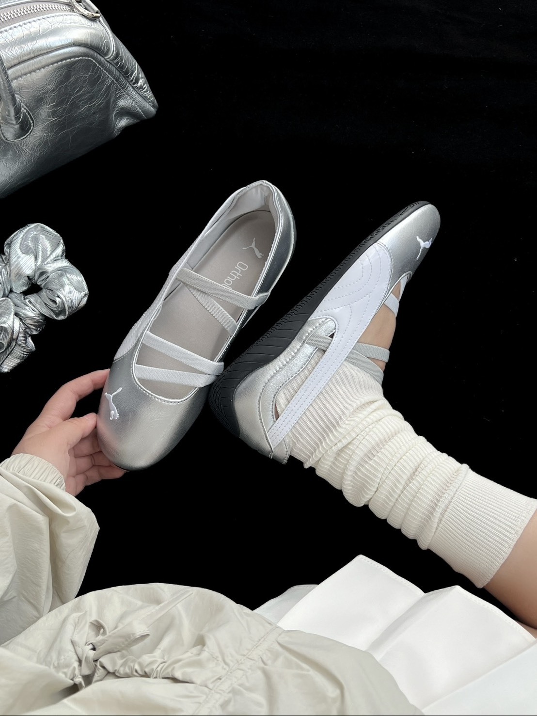 Puma Speedcat Ballet 仙女銀🩶🩰