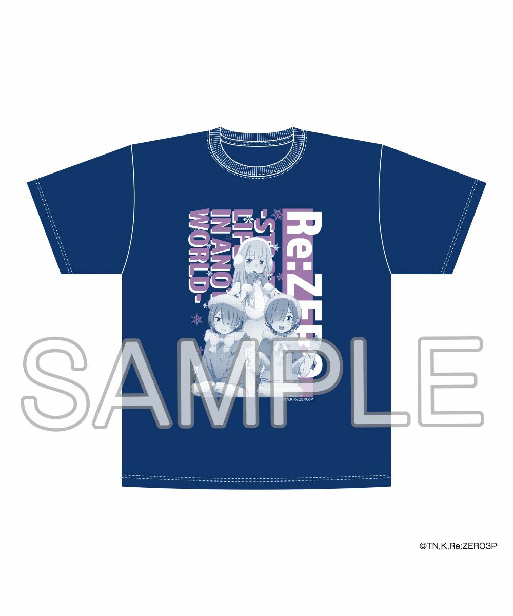 預購-「Re:從零開始的異世界生活」 T恤 Winter ver. 【日本進口精品】