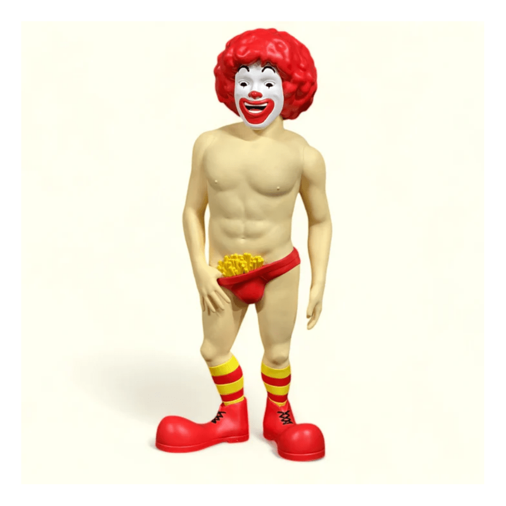 SEXY RONALD BY WIZARD SKULL 4 Foot Vinyl Figure