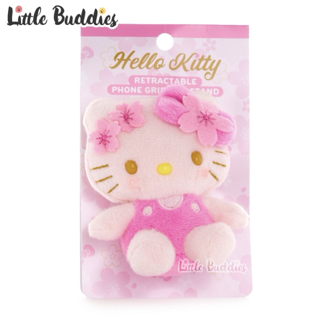美版 Sanrio Hello Kitty 櫻花造型 公仔手機架