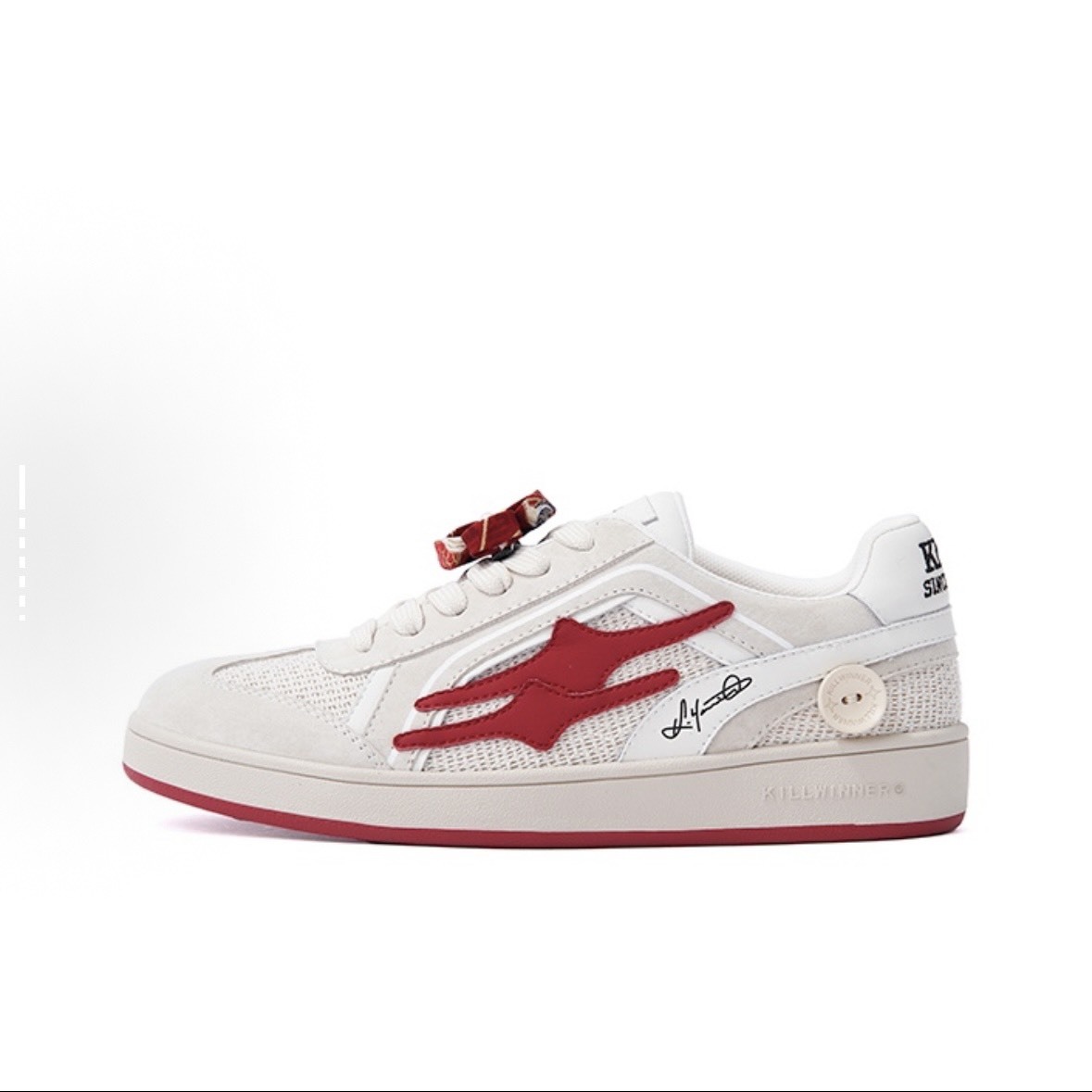 killwinner 紅白 德訓鞋 麂皮 kwdx240604 張員瑛同款