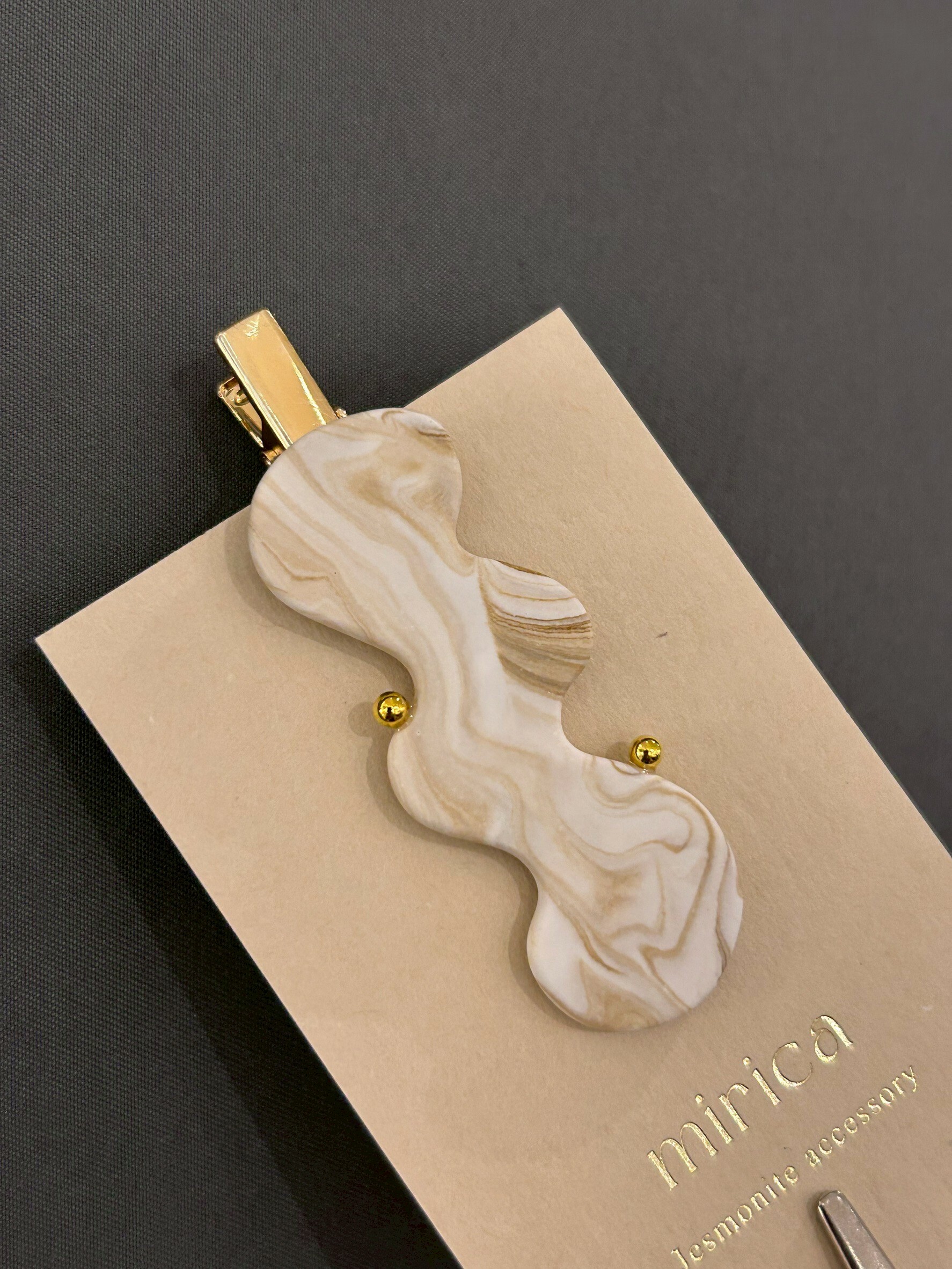 [mirica] 波浪髮夾 | NO.47