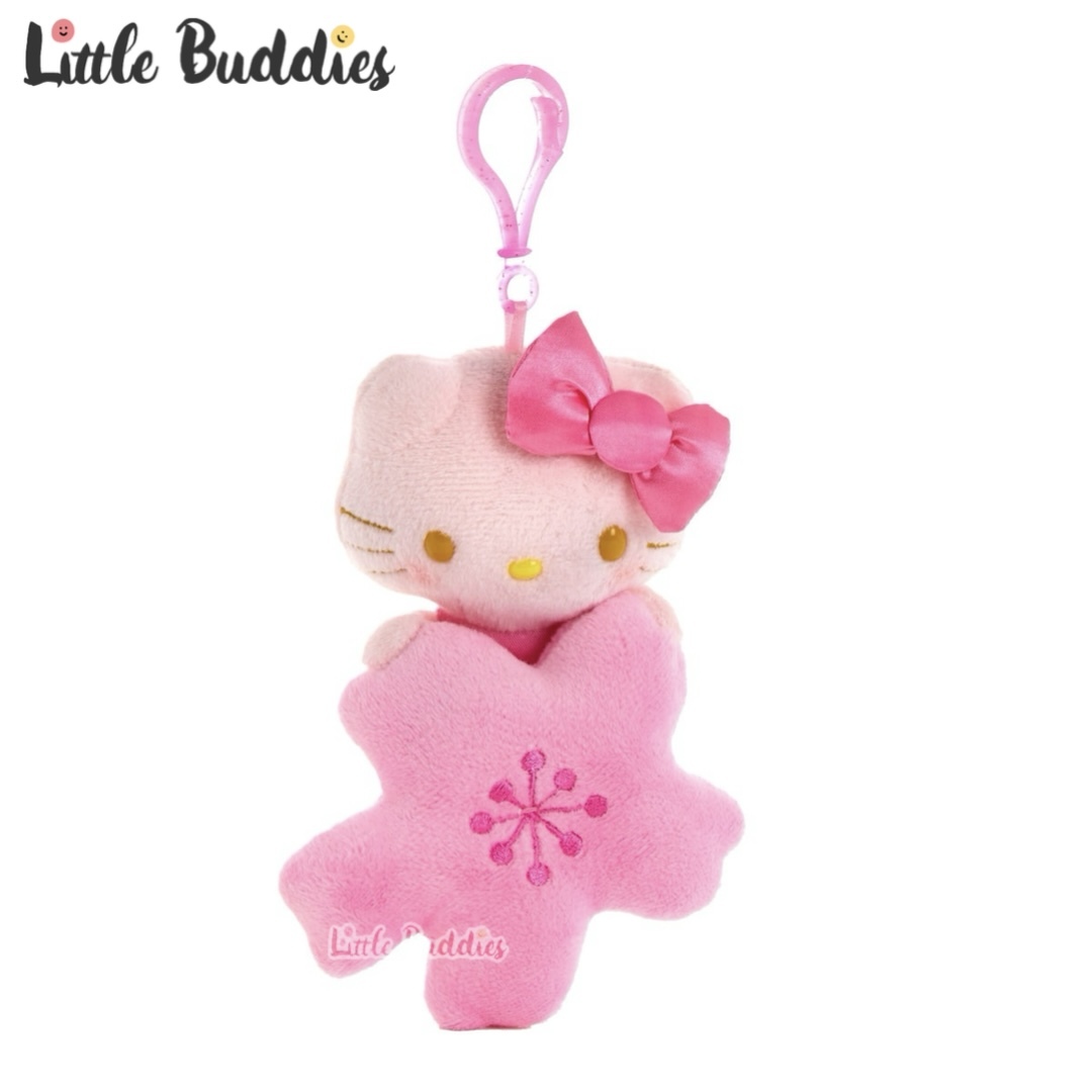 美版 Sanrio Hello Kitty 櫻花造型 公仔匙扣