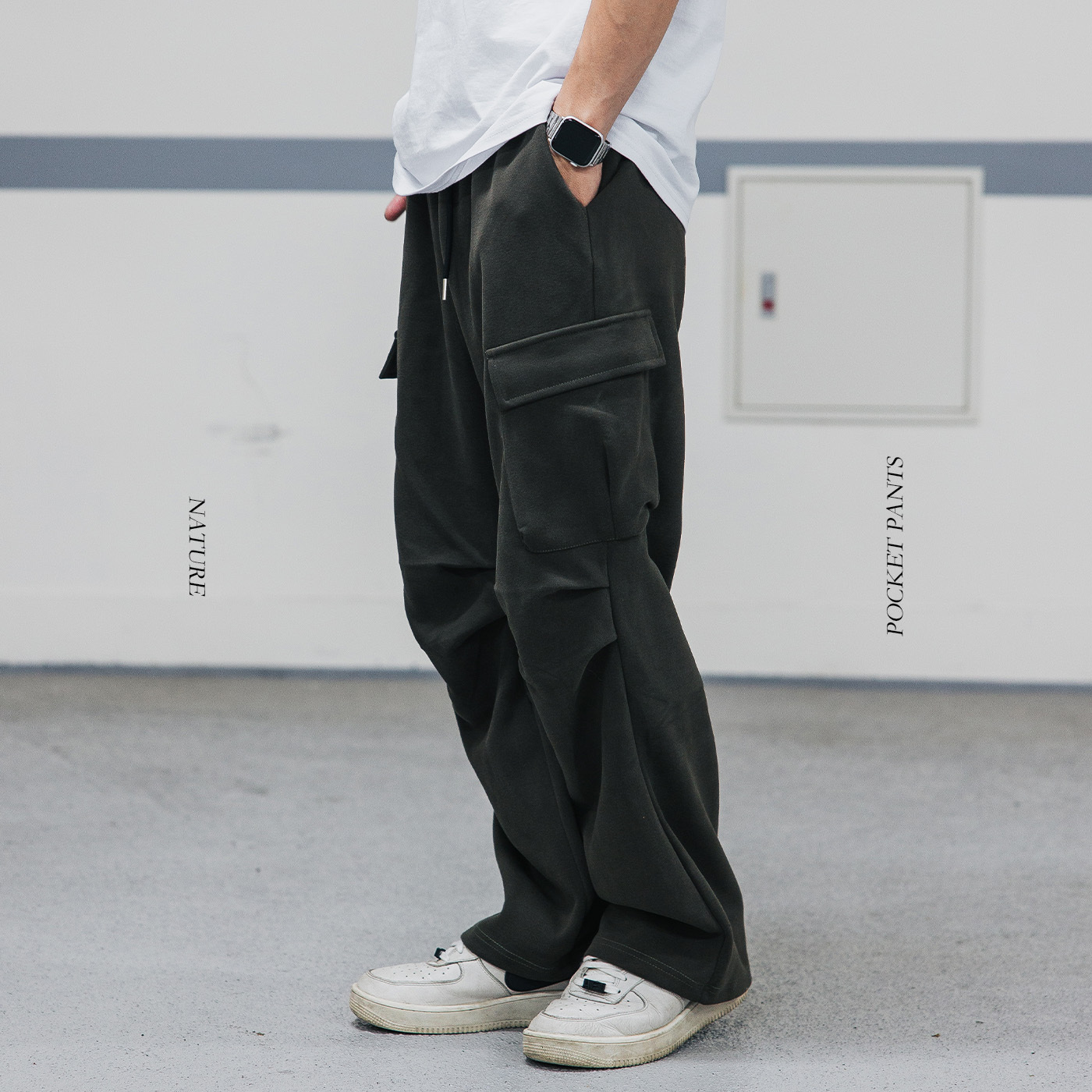 NATURE休閒長褲 【L2353】