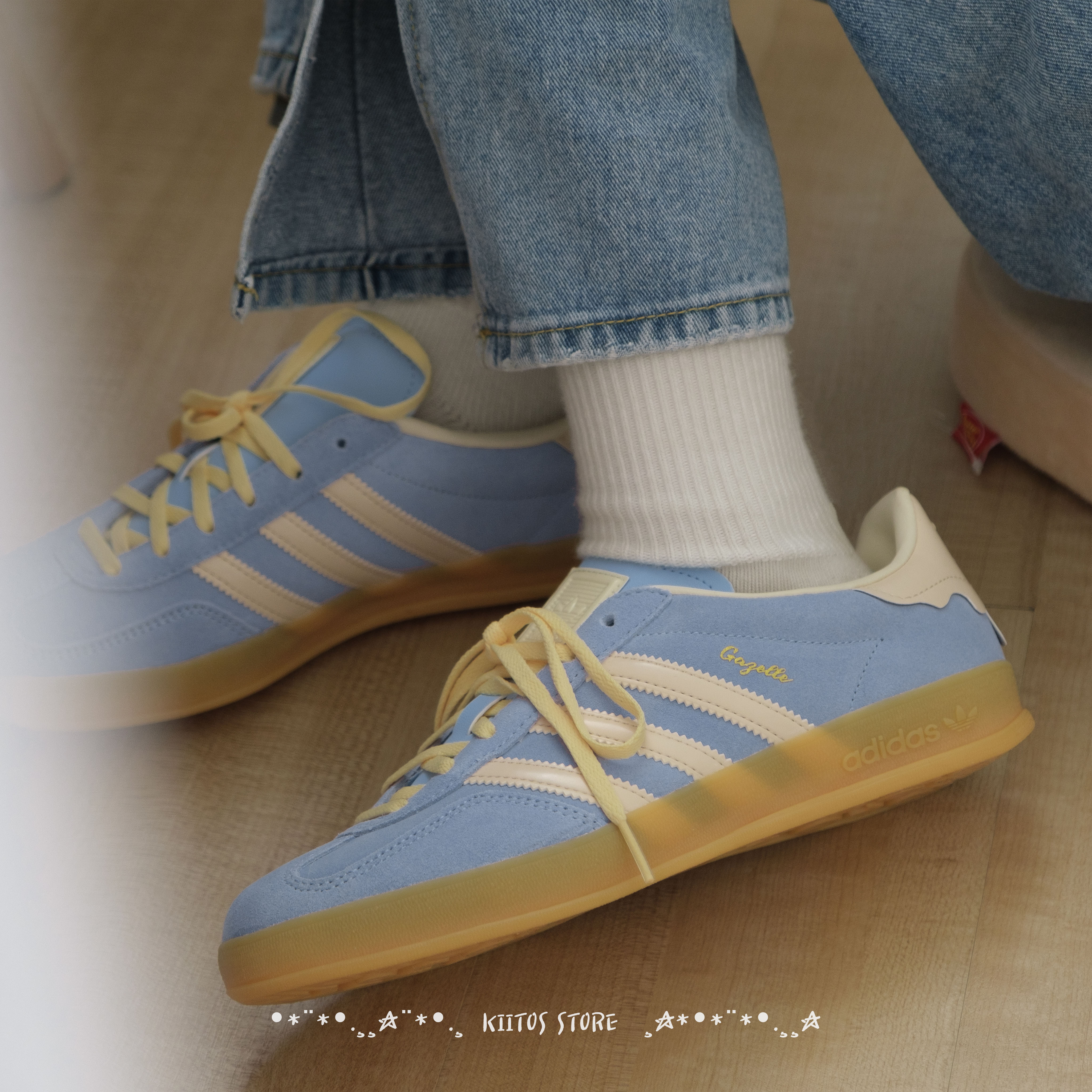 ADIDAS GAZELLE INDOOR 情人節限定 融化系列 海鹽冰淇淋 JR8029