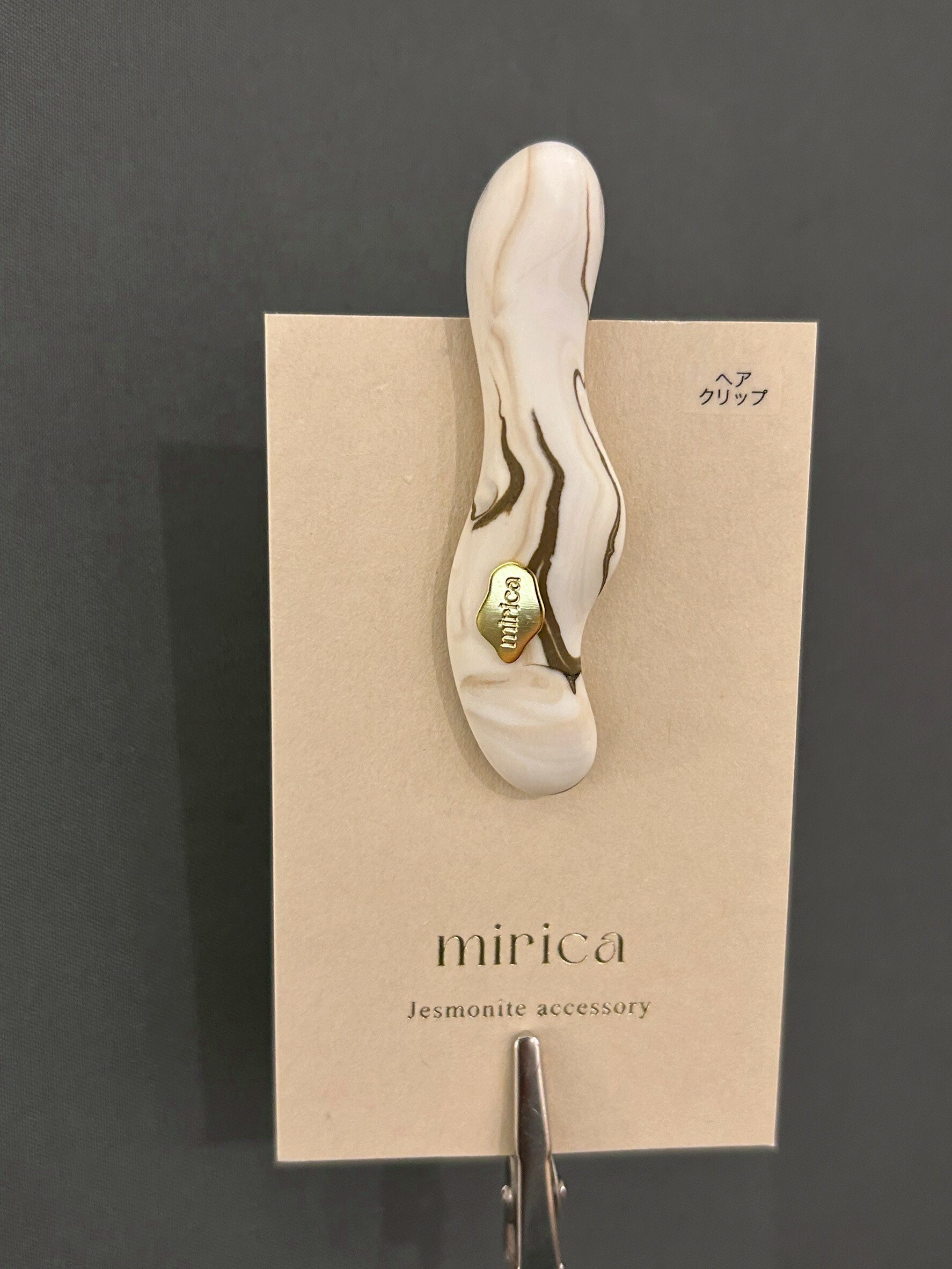 [mirica] 圓潤曲面髮夾 | NO.51