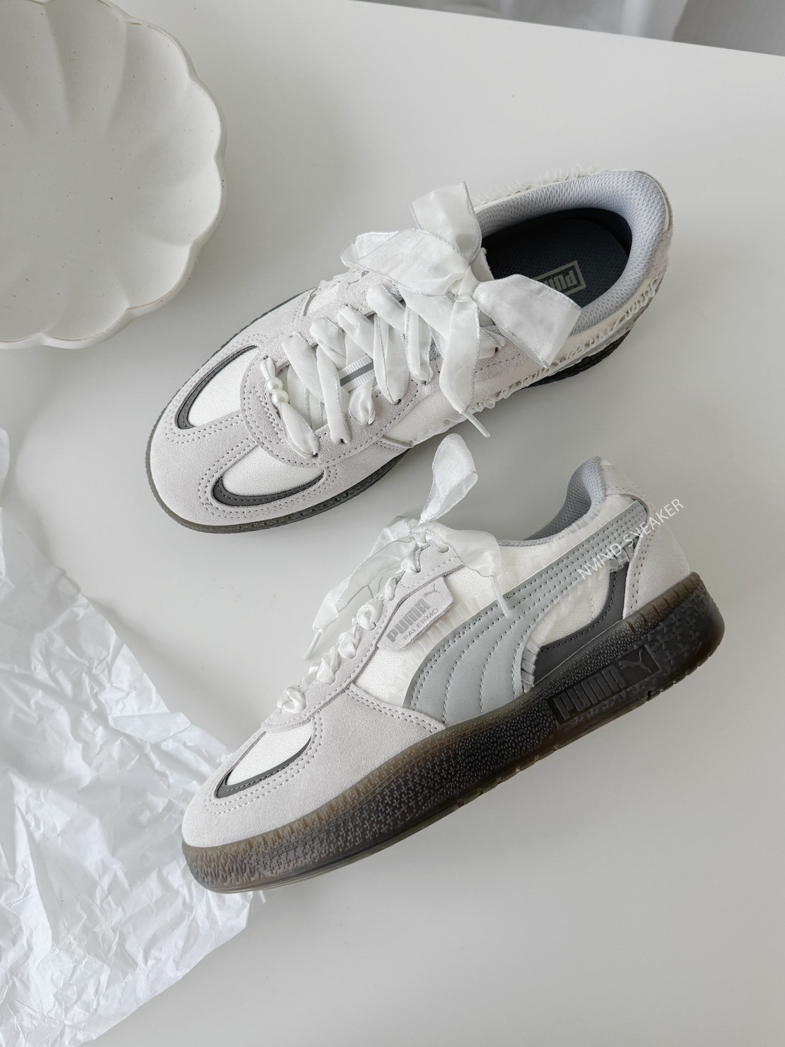 <快速出貨> PUMA Palermo 珍珠蕾絲