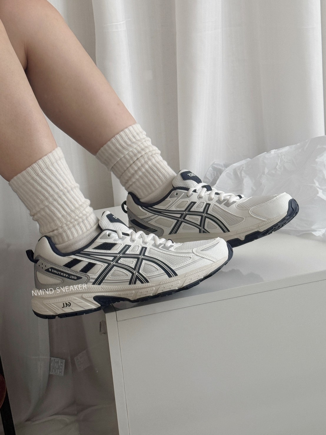 <快速出貨> Asics Gel-Venture 6 白藍色