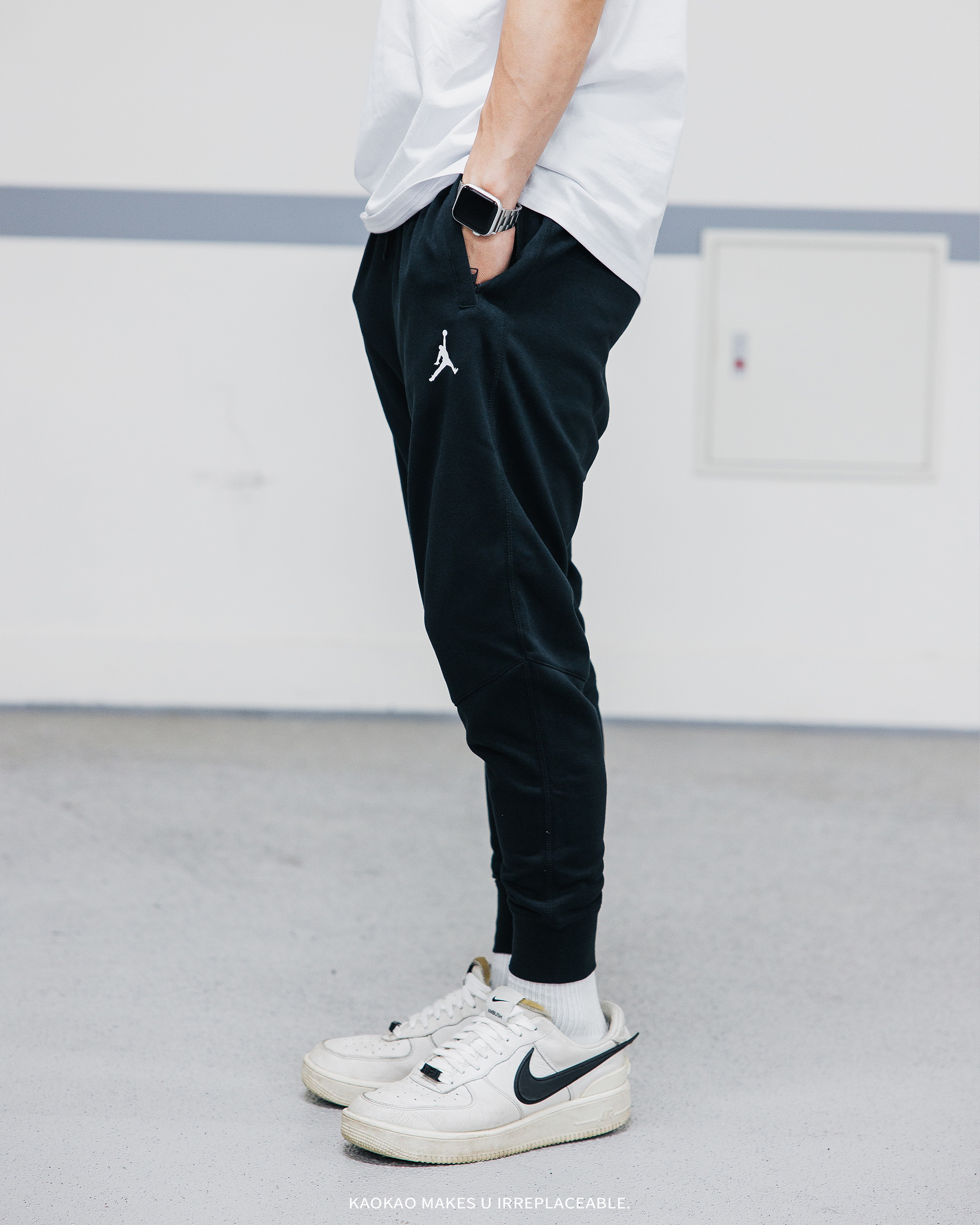 Nike Jordan 長褲 Dri-FIT 刷毛 拉鍊口袋 【DQ7333-010】