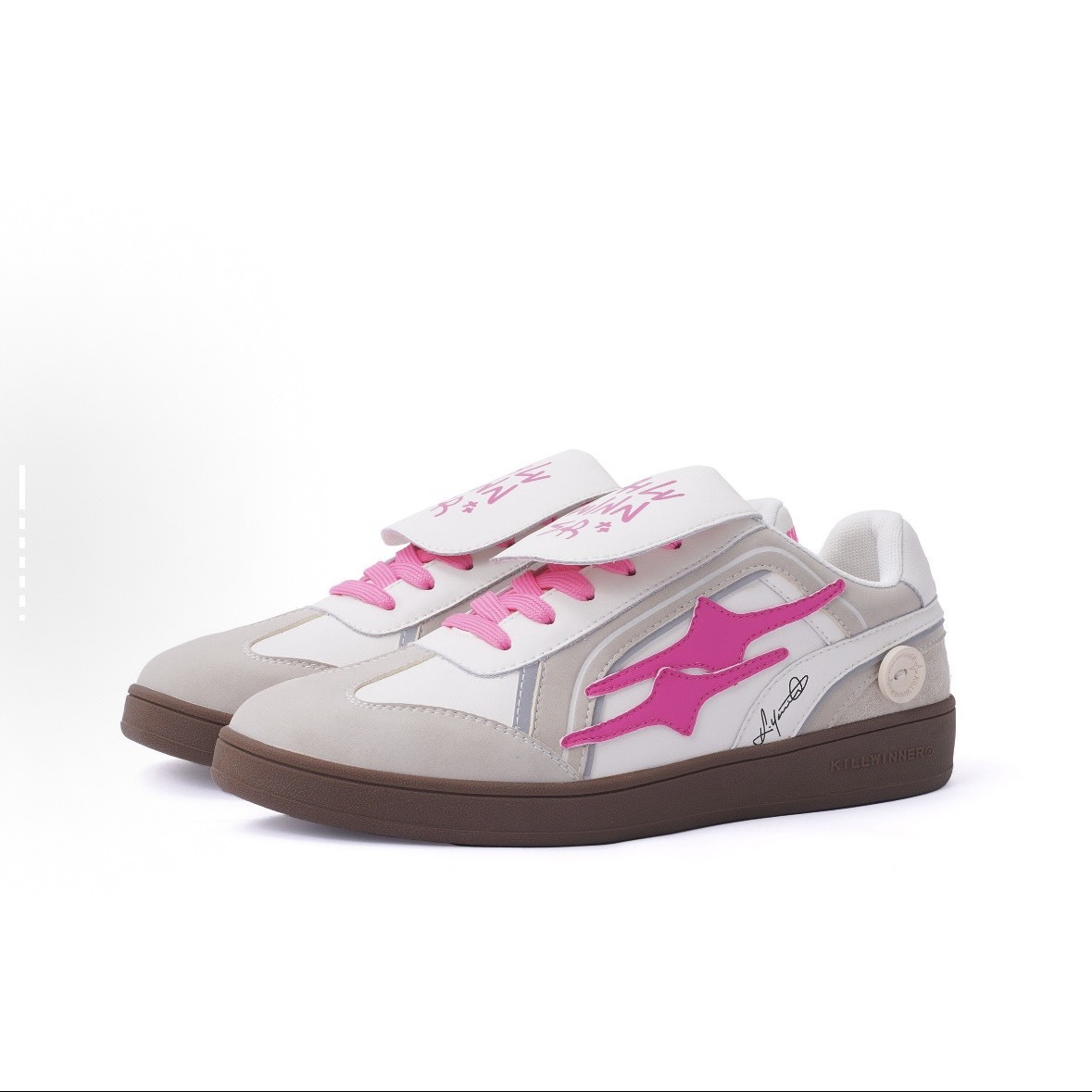 killwinner 粉杏 德訓鞋 麂皮 kwdx23090335 張員瑛同款