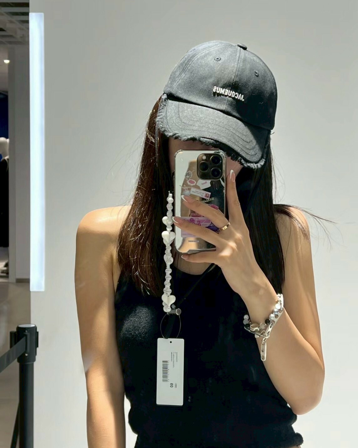 Jacquemus 毛邊抽繩棒球帽 老帽 Les Classiques Fringe Baseball Cap