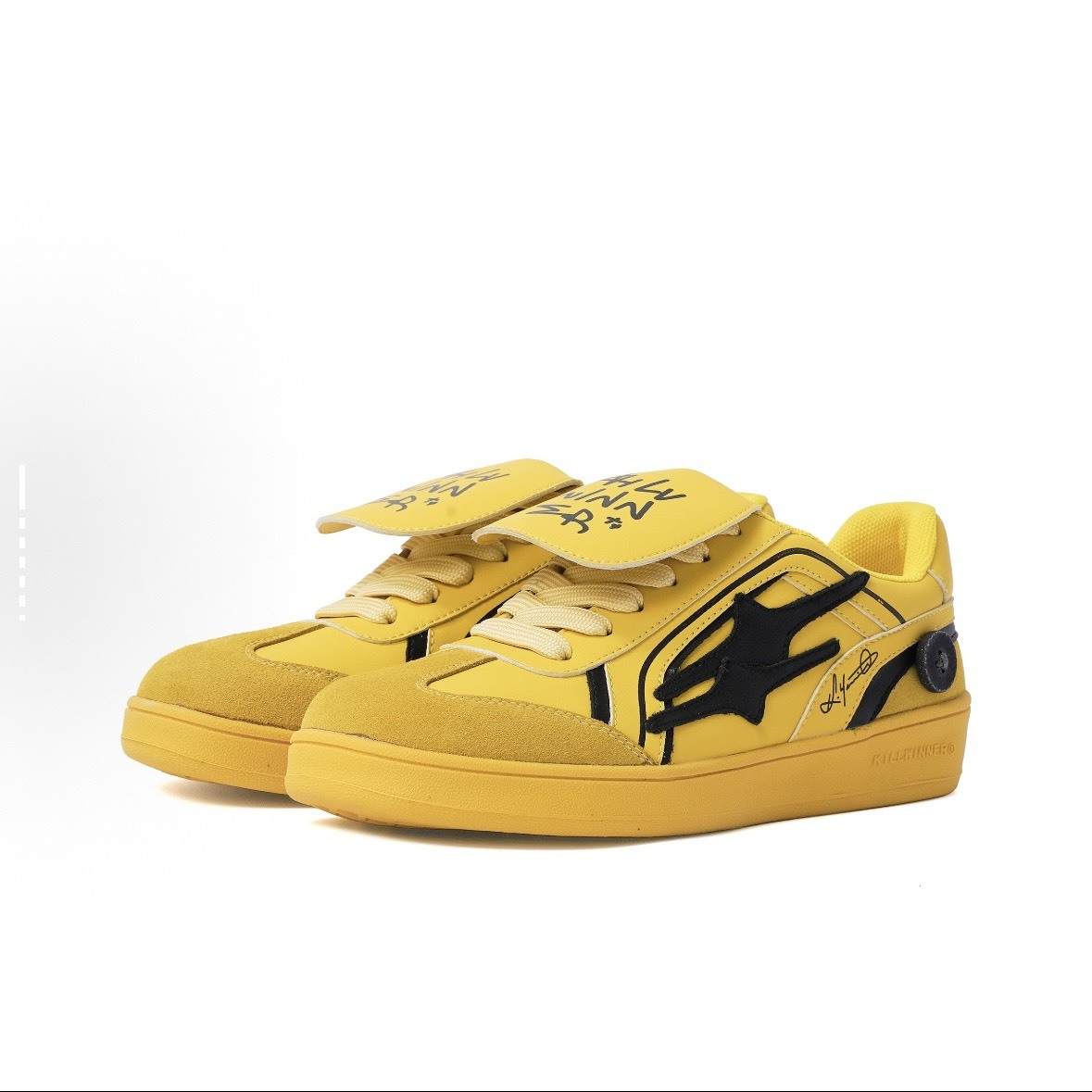 killwinner 黃黑 德訓鞋 麂皮 kwdx240601 張員瑛同款