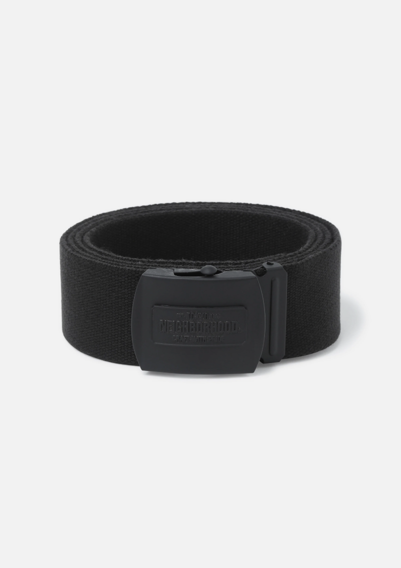 2025SS NEIGHBORHOOD GI BELT 金屬 帆布 腰帶 皮帶 現貨 251MYNH-AC05